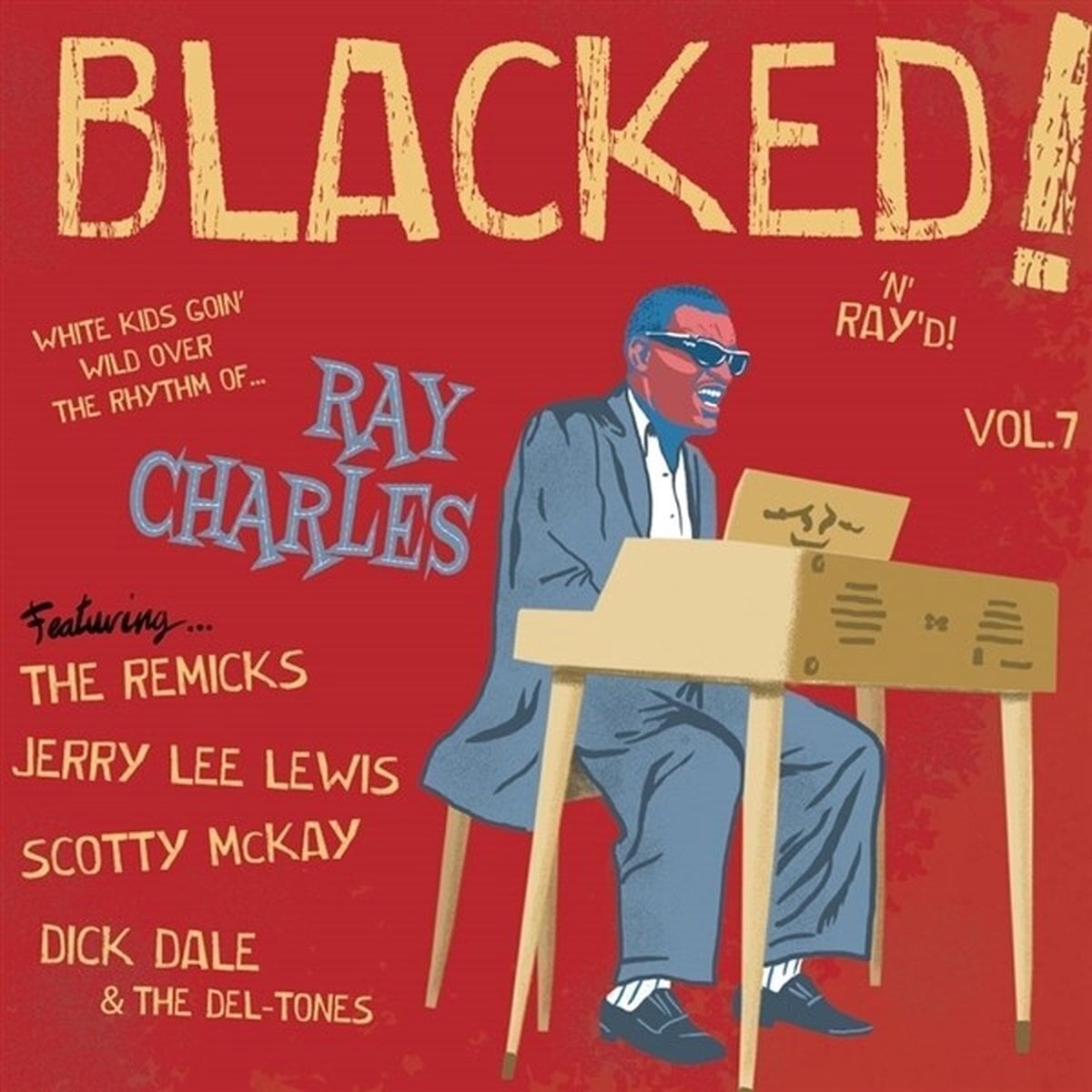 LP ploča Various Artists - Blacked! 'N' Ray'd! (EP)