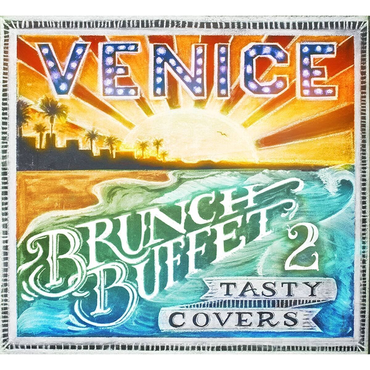 Schallplatte Venice - Brunch Buffet 2 - Tasty Covers (Gatefold Sleeve) (Orange Coloured) (LP)