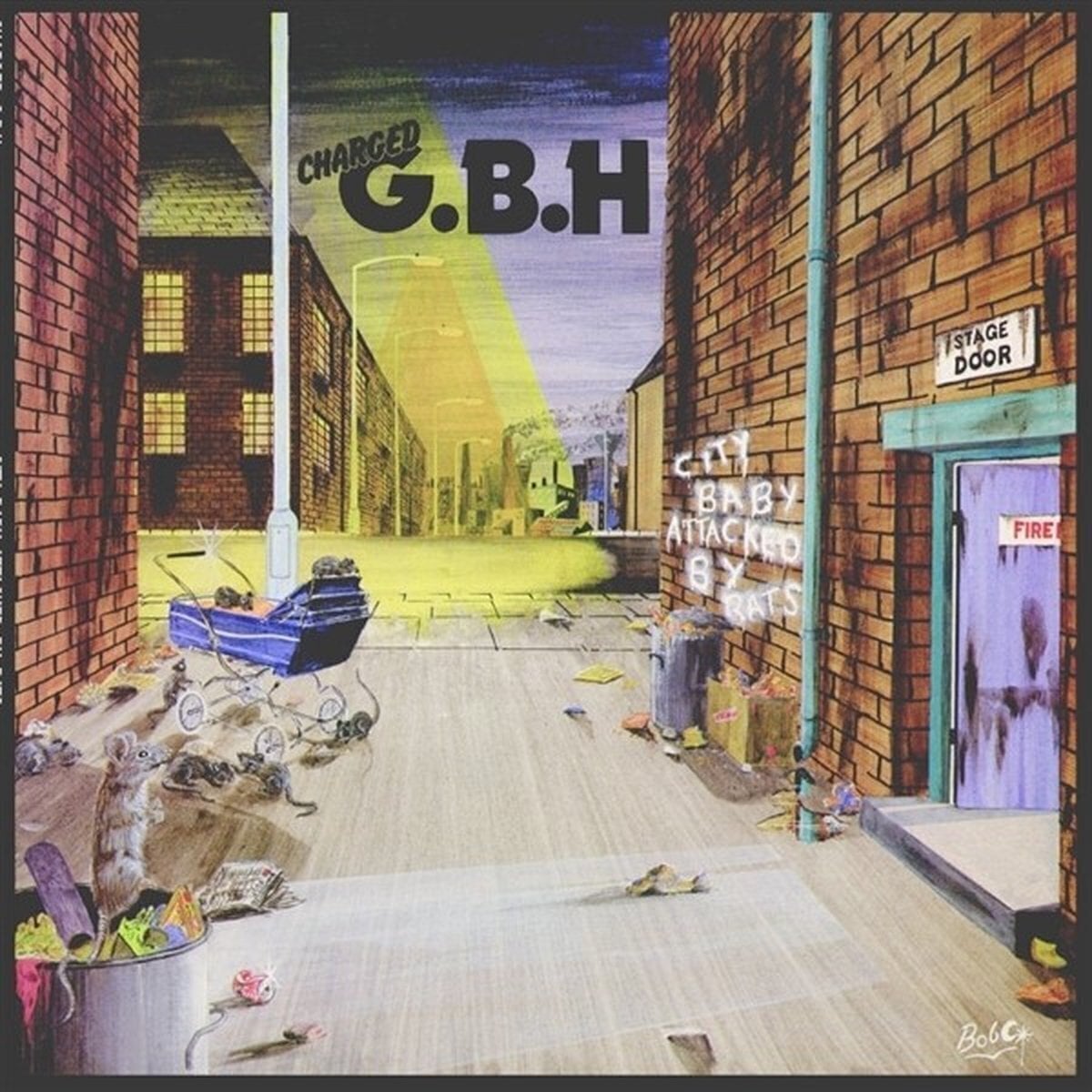 Disque vinyle G.B.H. - City Baby Attacked By Rats (LP)