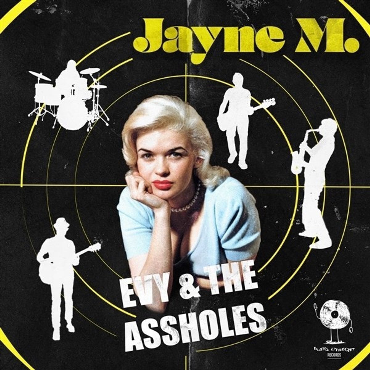 Disque vinyle Evy & The Assholes - Jayne M. (LP)