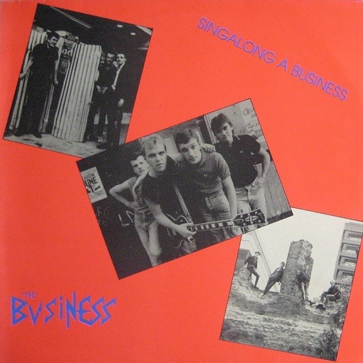 LP Various Artists & A - U.S. Of Oi!, Vol. 1 (Red/Black Marbled) (LP)
