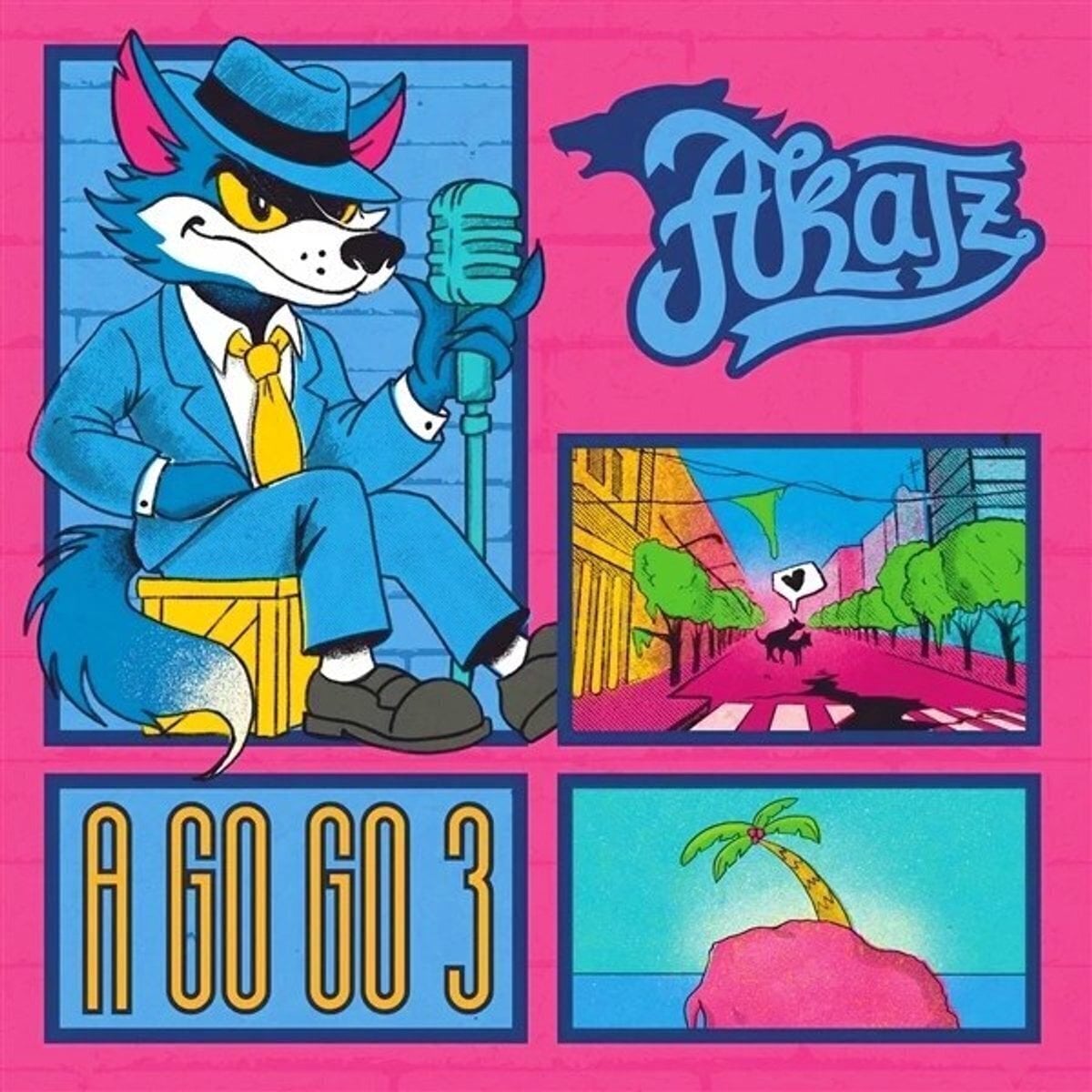 Disque vinyle Akatz - A Go Go, 3 (Pink Coloured) (EP)