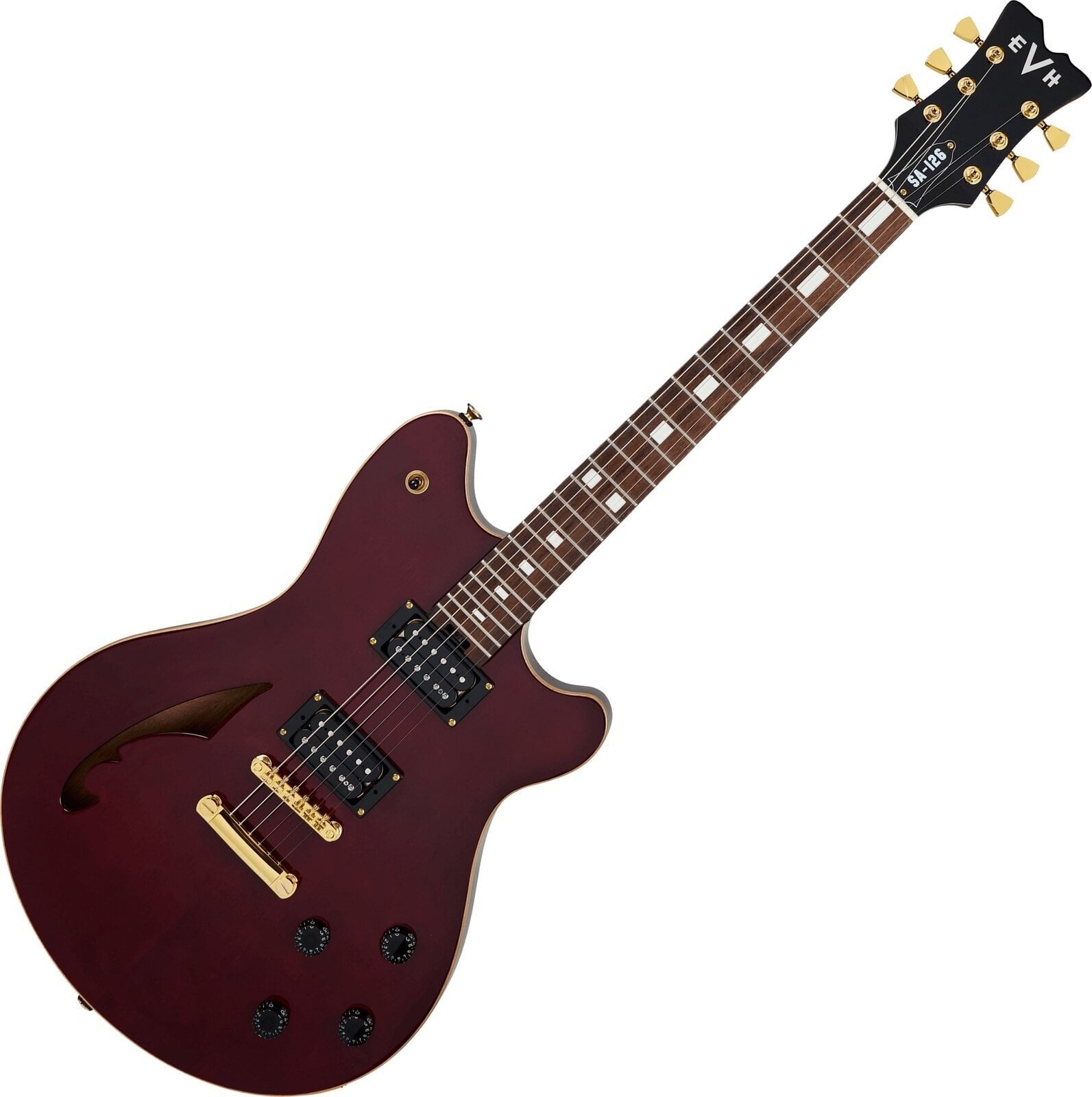 Elektriskā ģitāra EVH SA126 Standard Wine Red Elektriskā ģitāra
