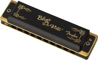 Diatonična ustna harmonika Fender Blues Deville B Flat Diatonična ustna harmonika