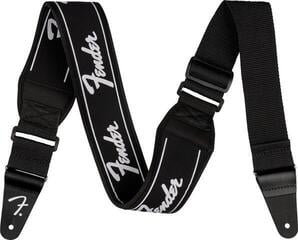 Sangle pour guitare Fender Swell Neoprene Running Logo Black Sangle pour guitare