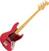 E-Bass Fender American Professional Classic Jazz Bass MN Faded Dakota Red E-Bass
