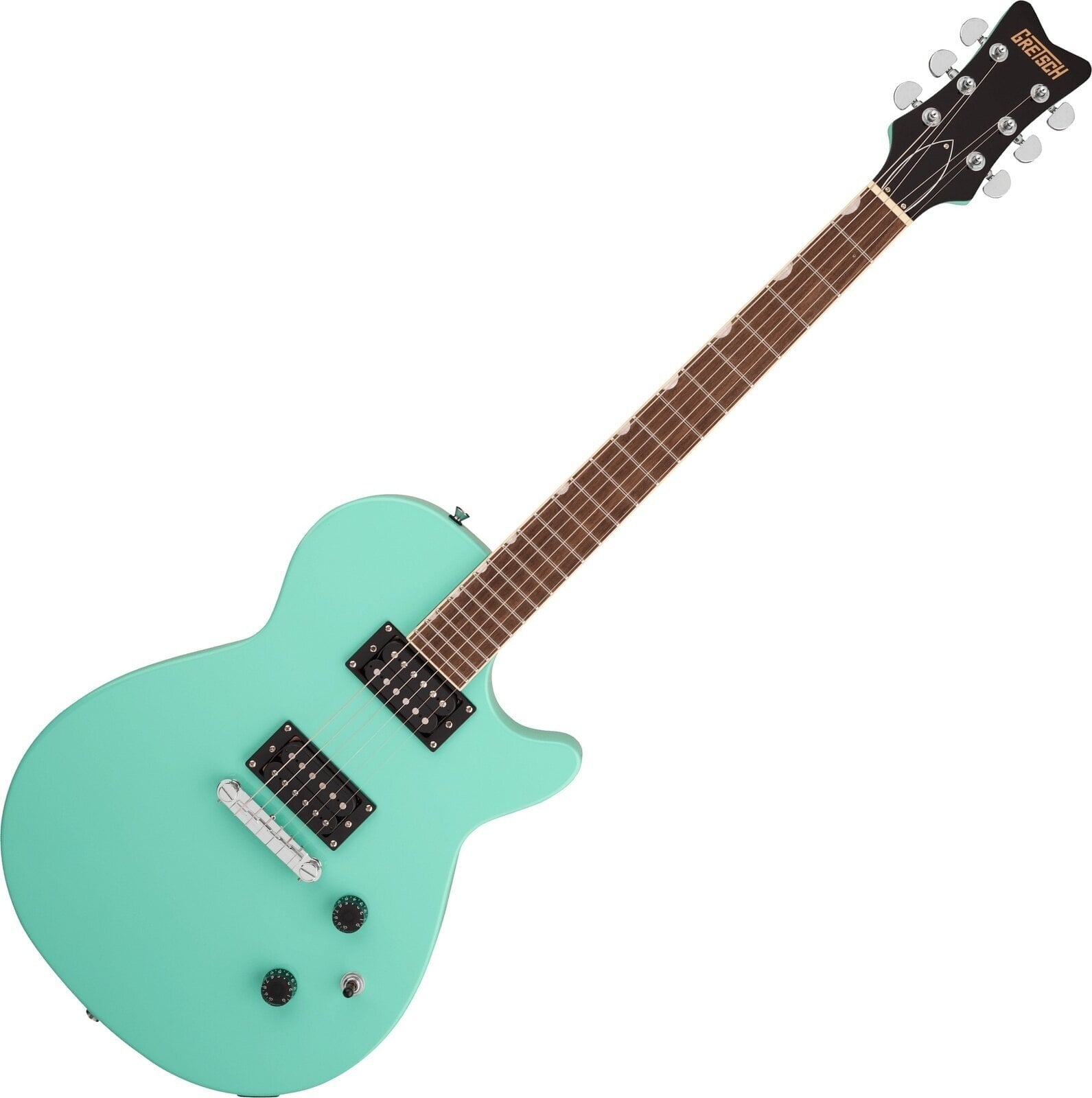 Guitarra elétrica Gretsch Streamliner Jet Club LRL Sea Foam Green Guitarra elétrica