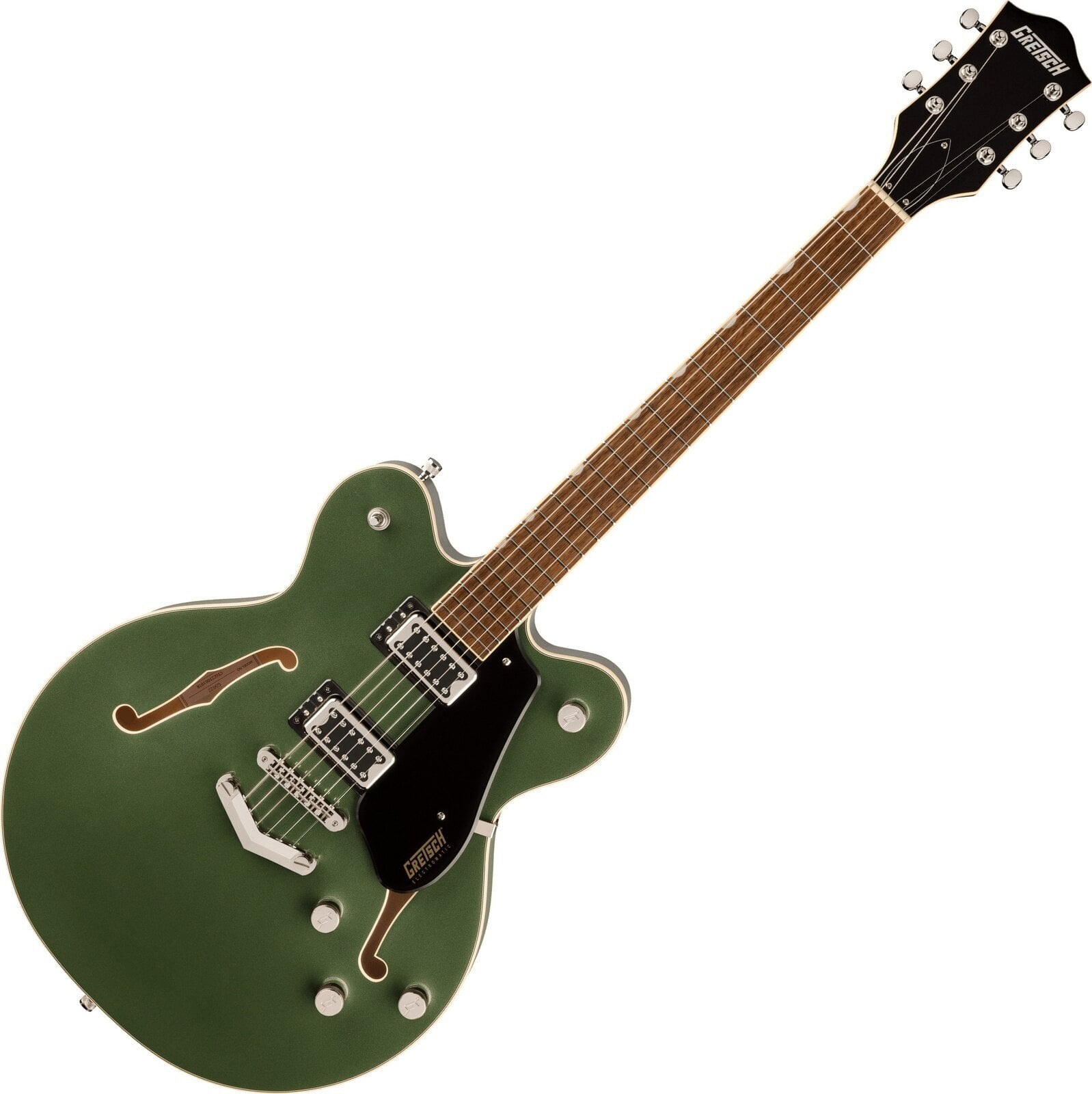 Halbresonanz-Gitarre Gretsch G5622 Electromatic LRL Olive Metallic Halbresonanz-Gitarre