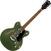 Halbresonanz-Gitarre Gretsch G5622 Electromatic LRL Olive Metallic Halbresonanz-Gitarre
