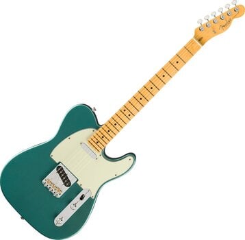 Elektriskā ģitāra Fender American Professional Classic Telecaster MN Faded Sherwood Green Metallic Elektriskā ģitāra - 1