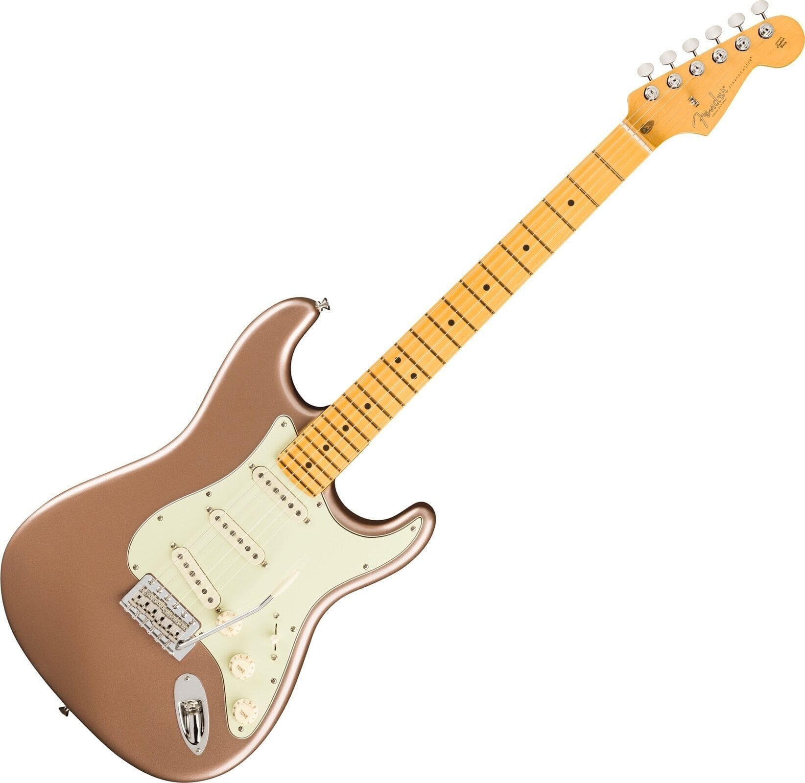 Električna kitara Fender American Professional Classic Stratocaster MN Faded Firemist Gold Električna kitara