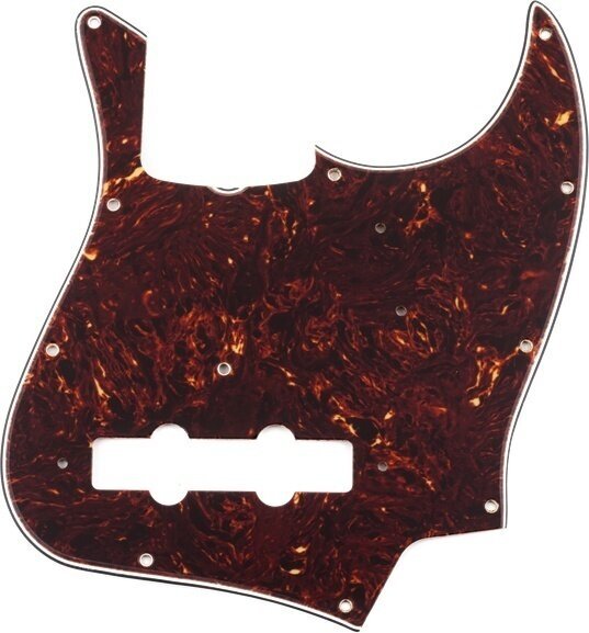 Pickguard Fender 4-Ply 11-Hole Mount Pure Vintage '64 Jazz Bass Tortoise Shell Pickguard