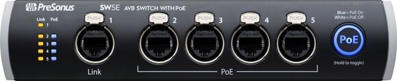 USB-ljudgränssnitt Presonus SW5E AVB Network Switch USB-ljudgränssnitt - 1