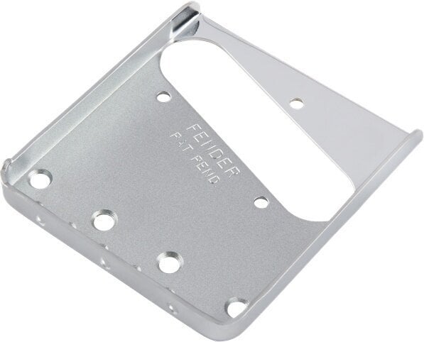 Chevalet de guitare Fender American Vintage 3-Saddle Telecaster Bridge Plate Chrome Chevalet de guitare