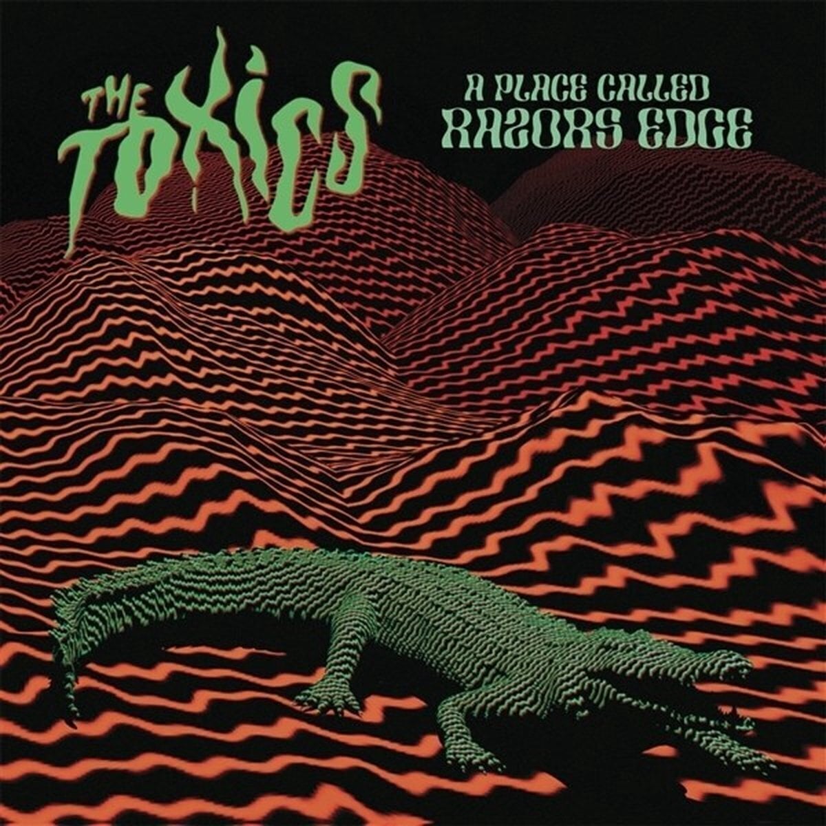 Disque vinyle The Toxics - A Place Called Razors Edge (LP)