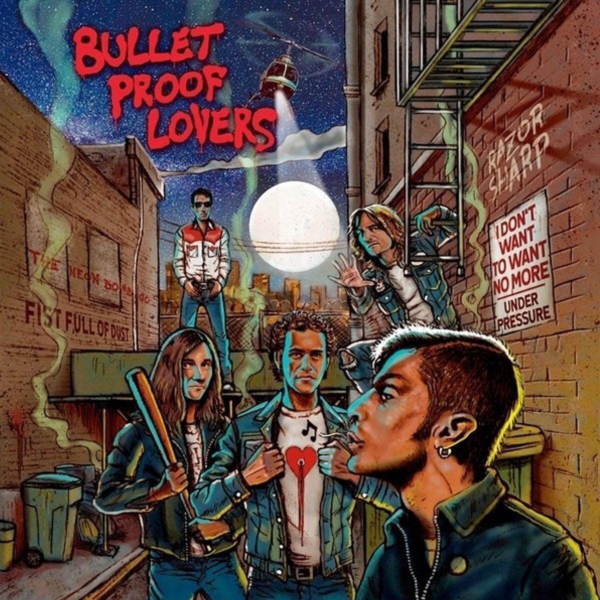 Disque vinyle Bullet Proof Lovers - Bullet Proof Lovers (LP)