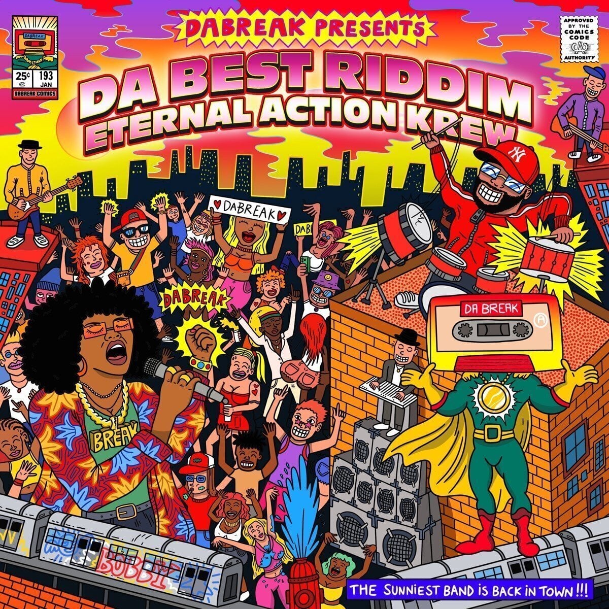 LP ploča Da Break - Da Best Riddim Eternal Action Krew (LP)