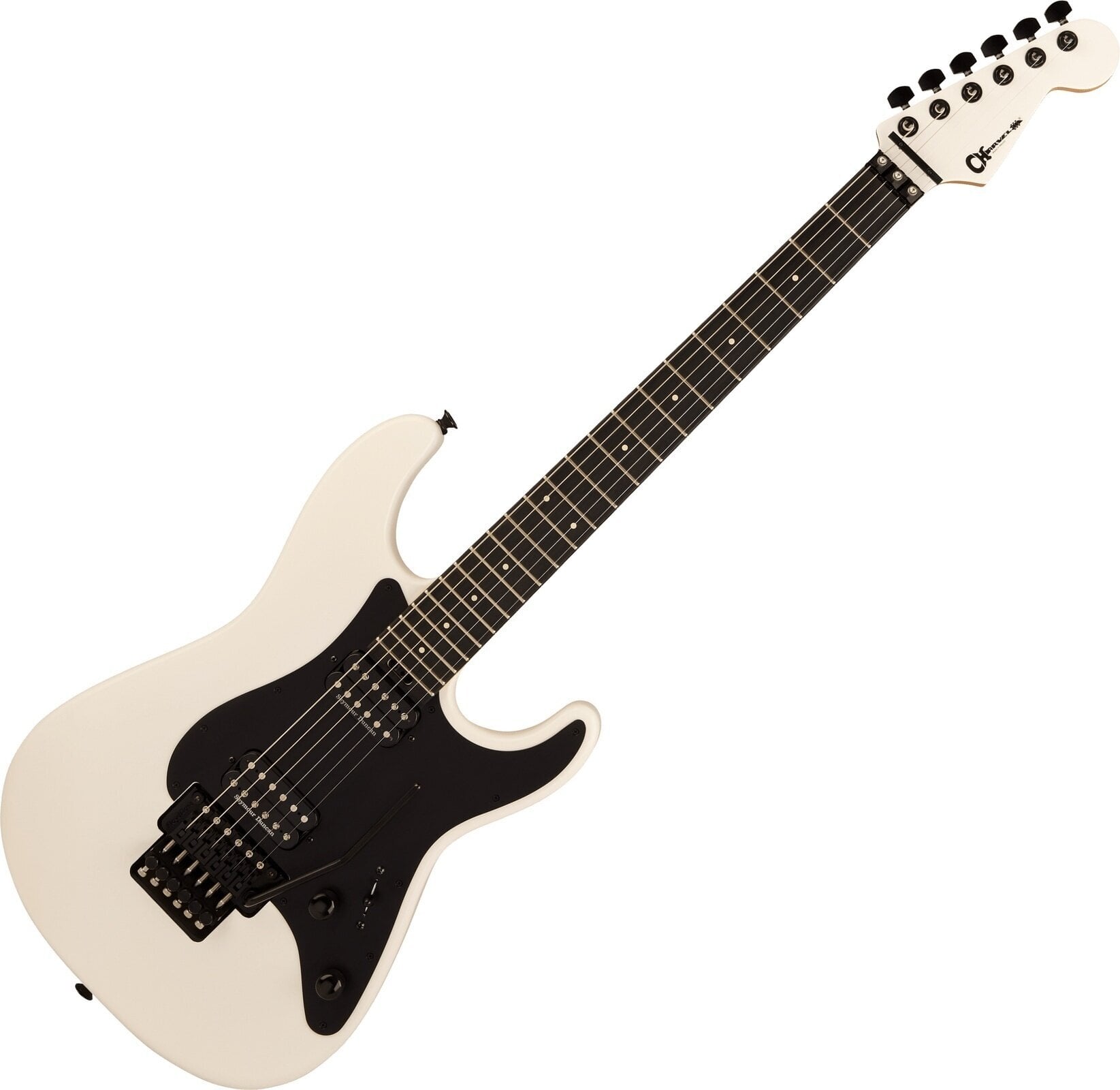 Sähkökitara Charvel Pro-Mod Plus So-Cal SC1 Style 1 FR EB Snow White Sähkökitara