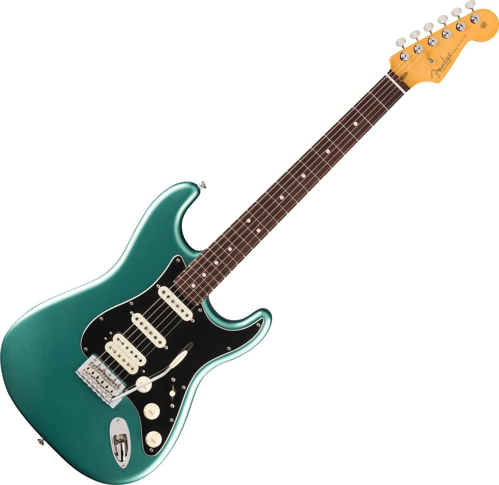 Elektrická kytara Fender American Professional Classic Stratocaster HSS RW Faded Sherwood Green Metallic Elektrická kytara