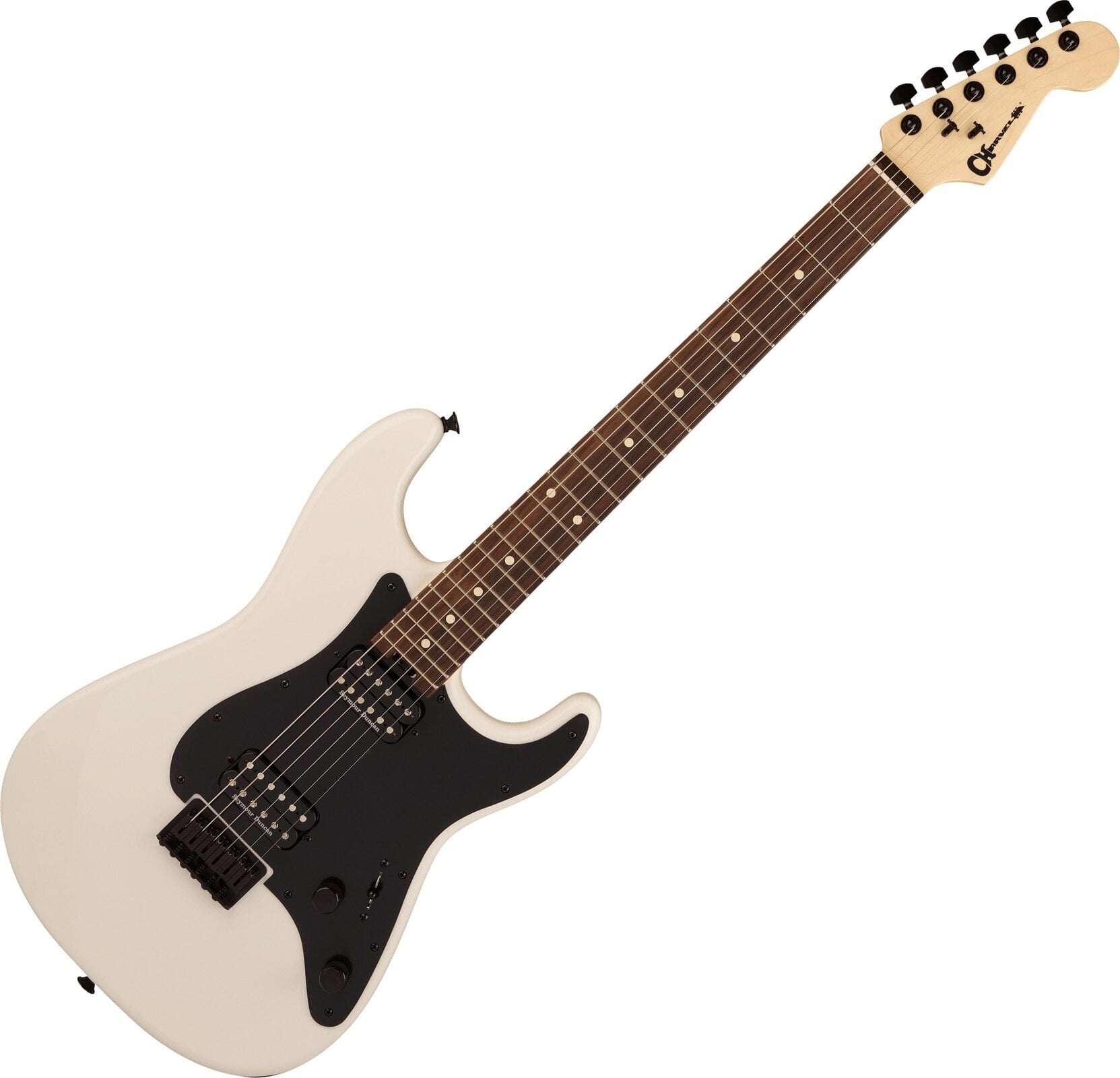 Elektrische gitaar Charvel Pro-Mod So-Cal Style HT RW Snow White Elektrische gitaar