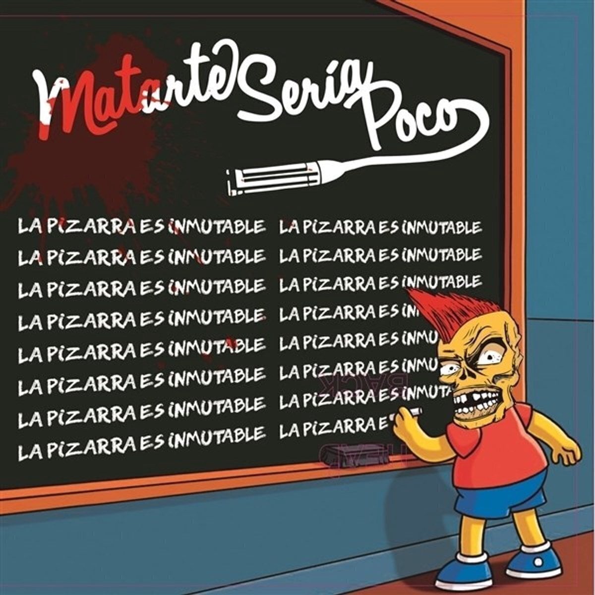 Вінілові платівки Matarte Sería Poco & Broncodilatador - La Pizarra Es Inmutable / ST (LP)