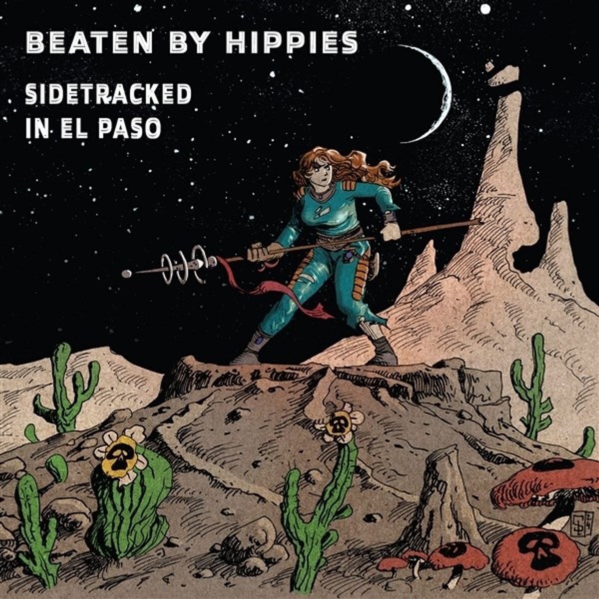 Disque vinyle Beaten By Hippies - Sidetracked In El Paso (Limited Edition) (LP)
