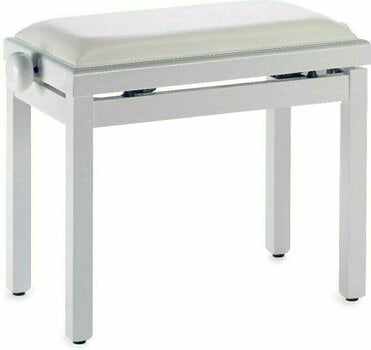 Wooden or classic piano stools
 Stagg PB39 Polished White - 1