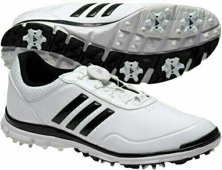 Női golfcipők Adidas Adistar Lite BOA Női Golf Cipők White UK 4,5 - 1