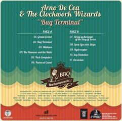 Disque vinyle Arno De Cea & The Clockwork Wizards - Bug Terminal (LP)