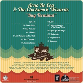 Disque vinyle Arno De Cea & The Clockwork Wizards - Bug Terminal (LP) - 1