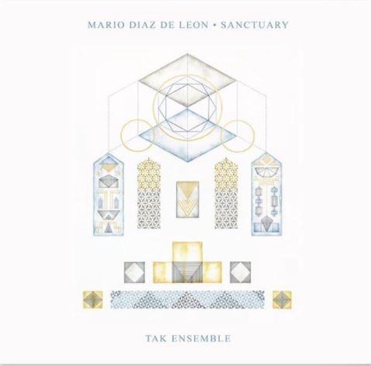 Hanglemez Mario Diaz de León - Sanctuary (Limited Edition) (Aqua Blue Coloured) (LP)