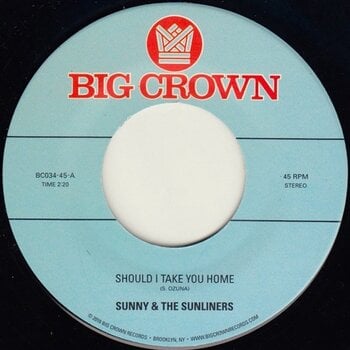 Vinylplade Sunny & The Sunliners - Should I Take You Home (Reissue) (7") - 1