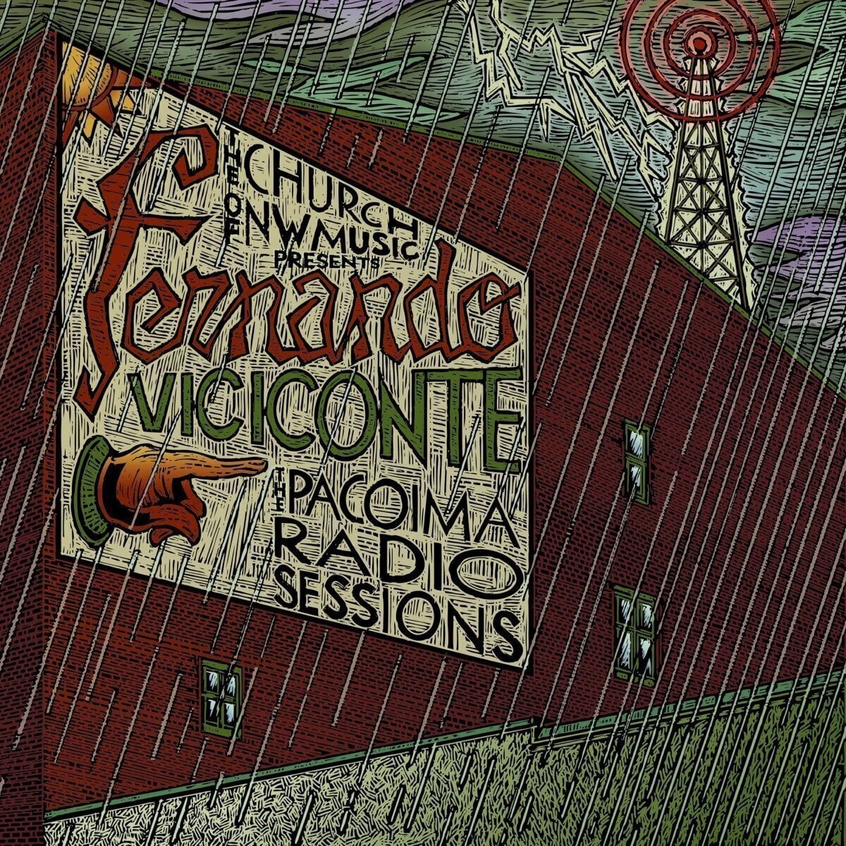 Disque vinyle Fernando Viciconte - The Pacoima Radio Sessions (LP)