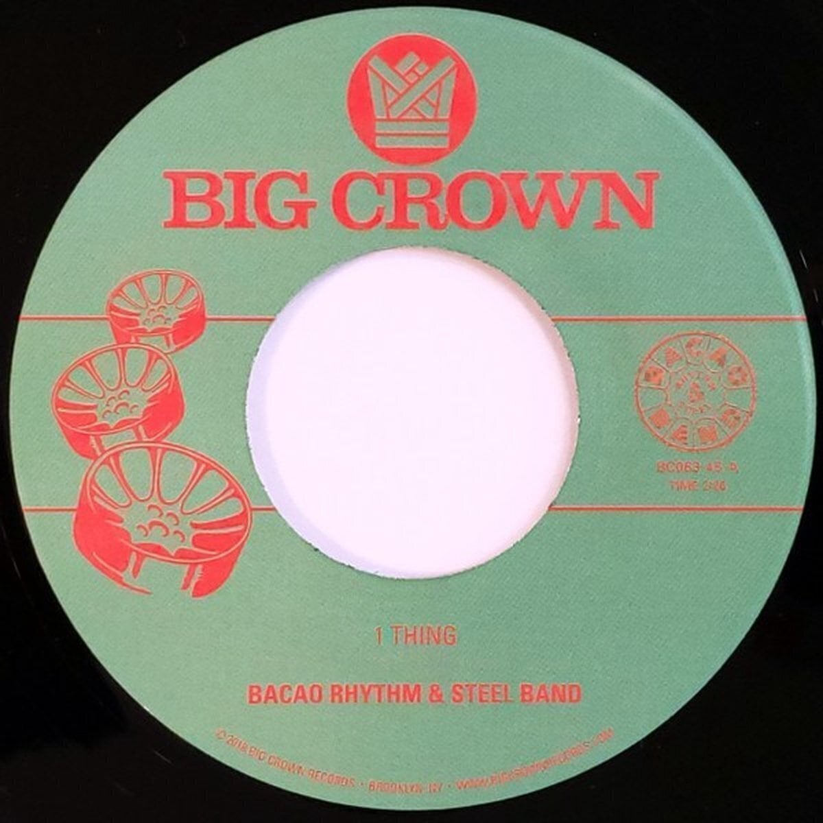 Disco in vinile The Bacao Rhythm & Steel Band - 1 Thing / Hoola Hoop (7")