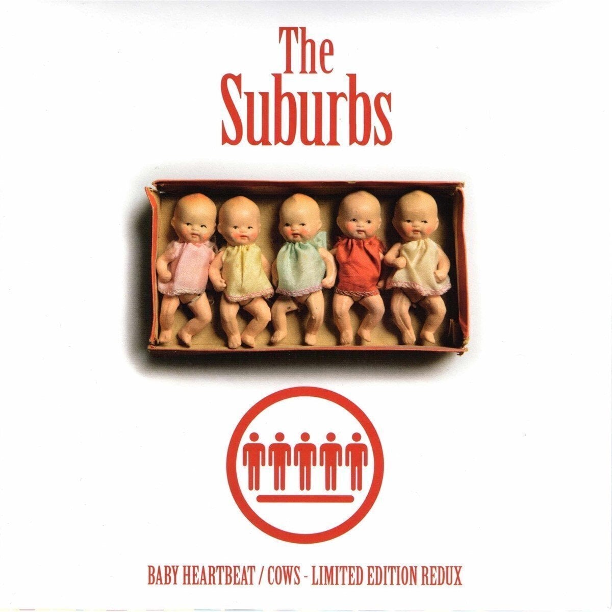 Vinüülplaat The Suburbs - Baby Heartbeat / Cows (Limited Edition) (7")