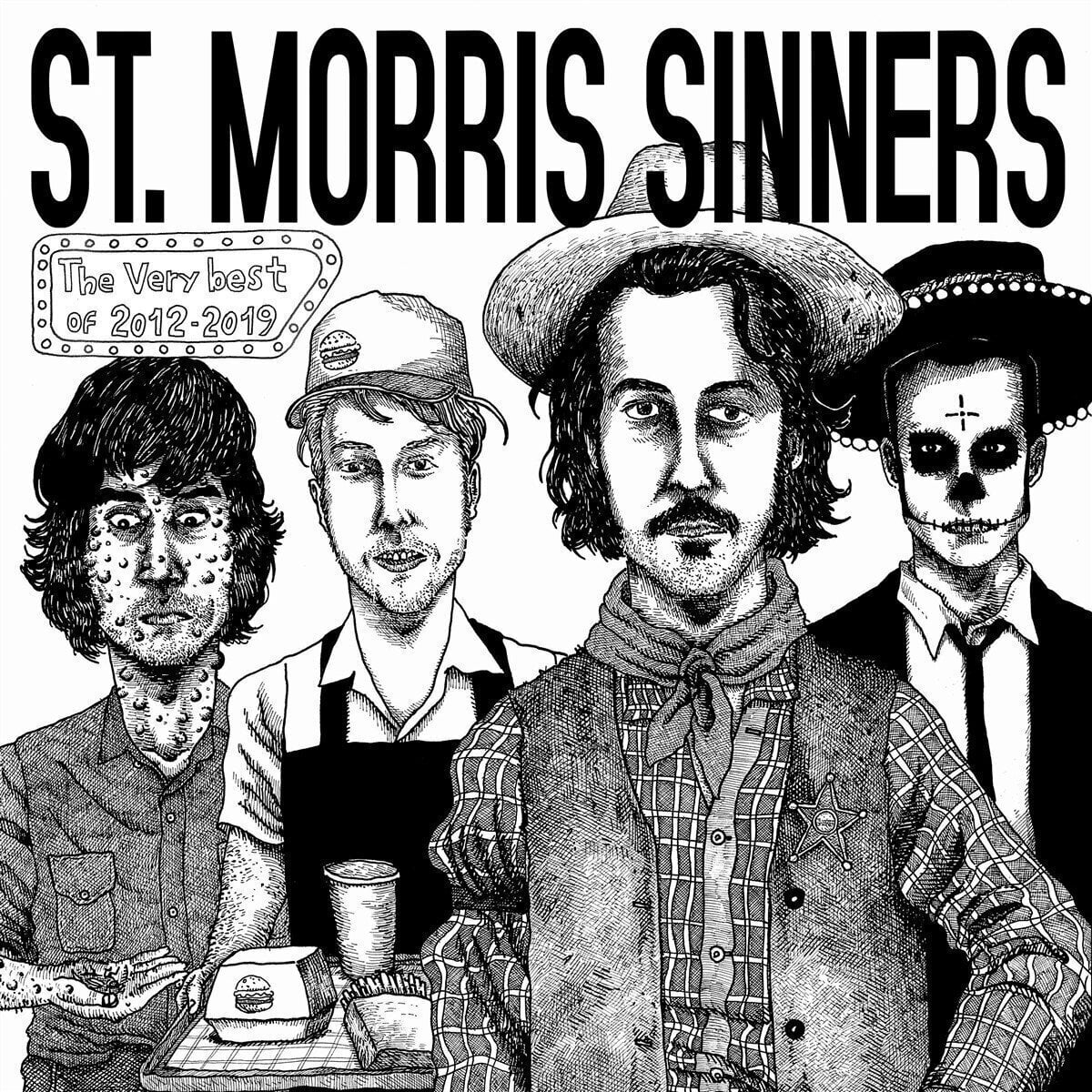 Disque vinyle St. Morris Sinners - Very Best Of 2012-2019 (LP)