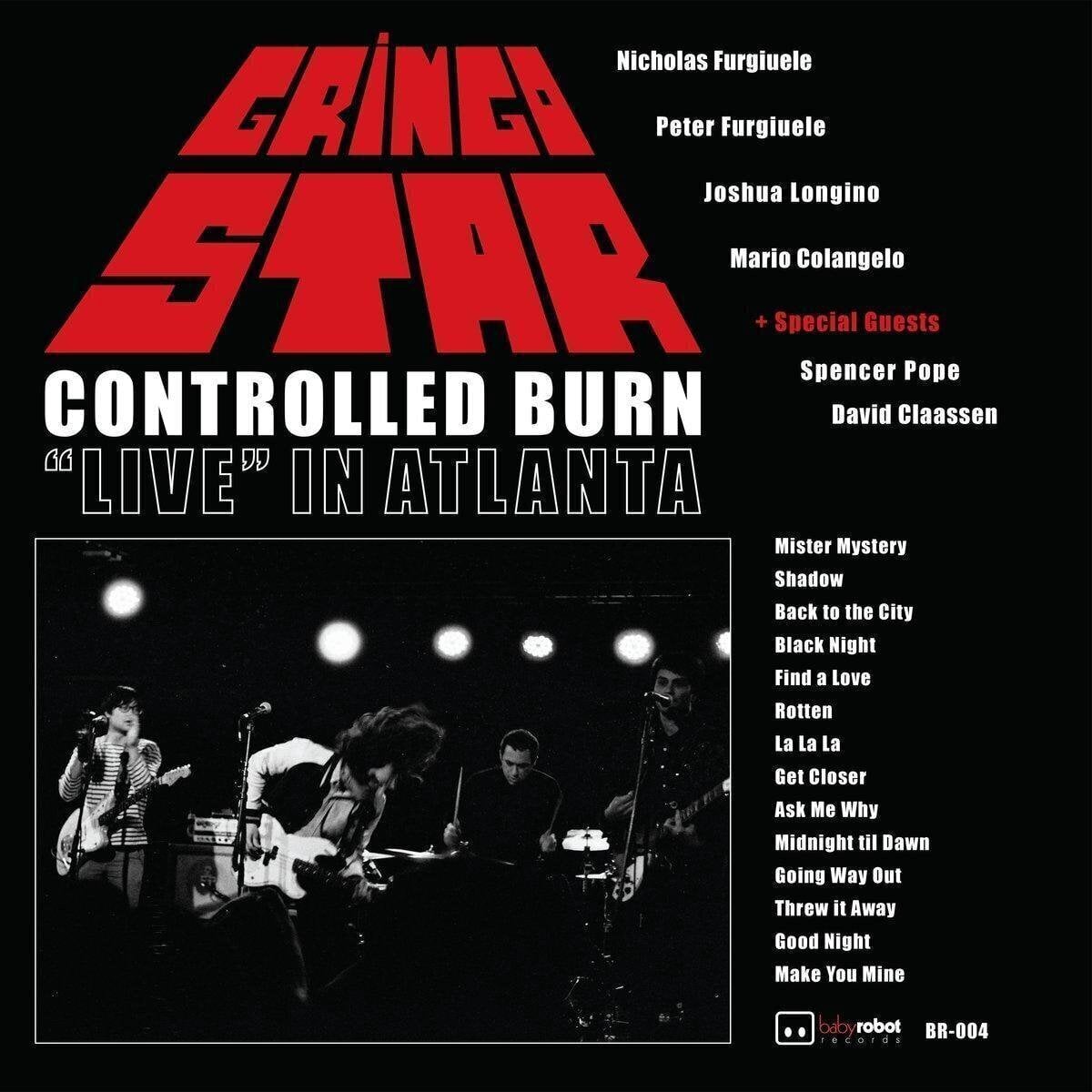 LP ploča Gringo Star - Controlled Burn: (Black) Live In Atlanta (Red Coloured) (LP)