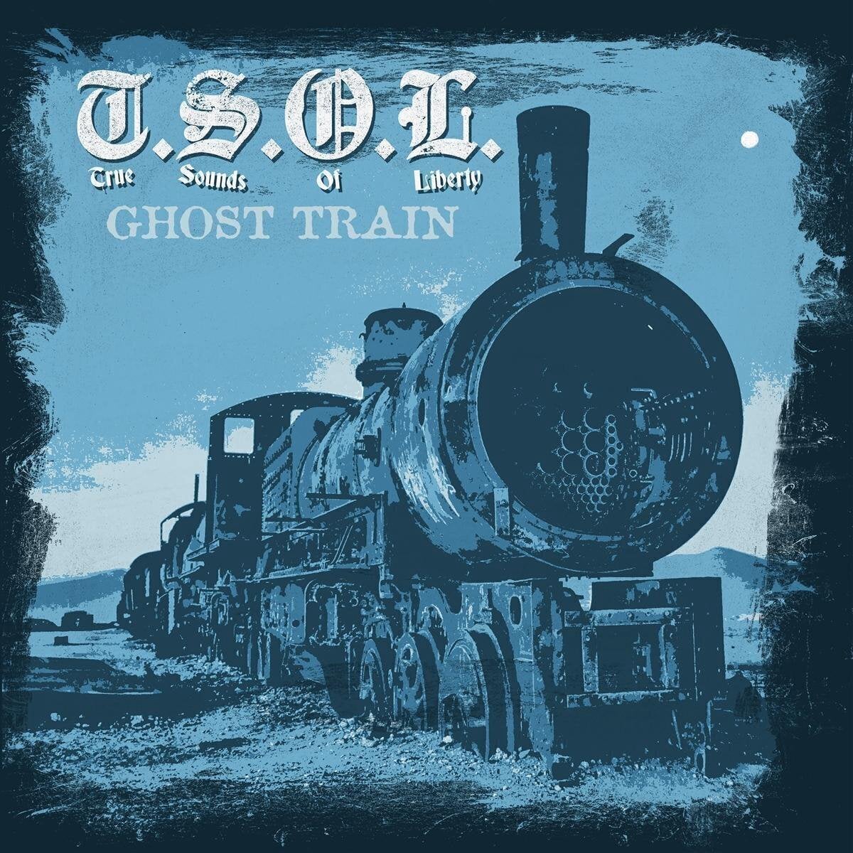 Disque vinyle T.S.O.L. - Ghost Train (Coloured) (7")