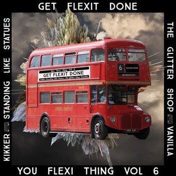 Vinyl Record Various Artists - You Flexi Thing Vol. 6: Get Flexit Done (Limited Edition) (Green Square Coloured) (EP) - 1