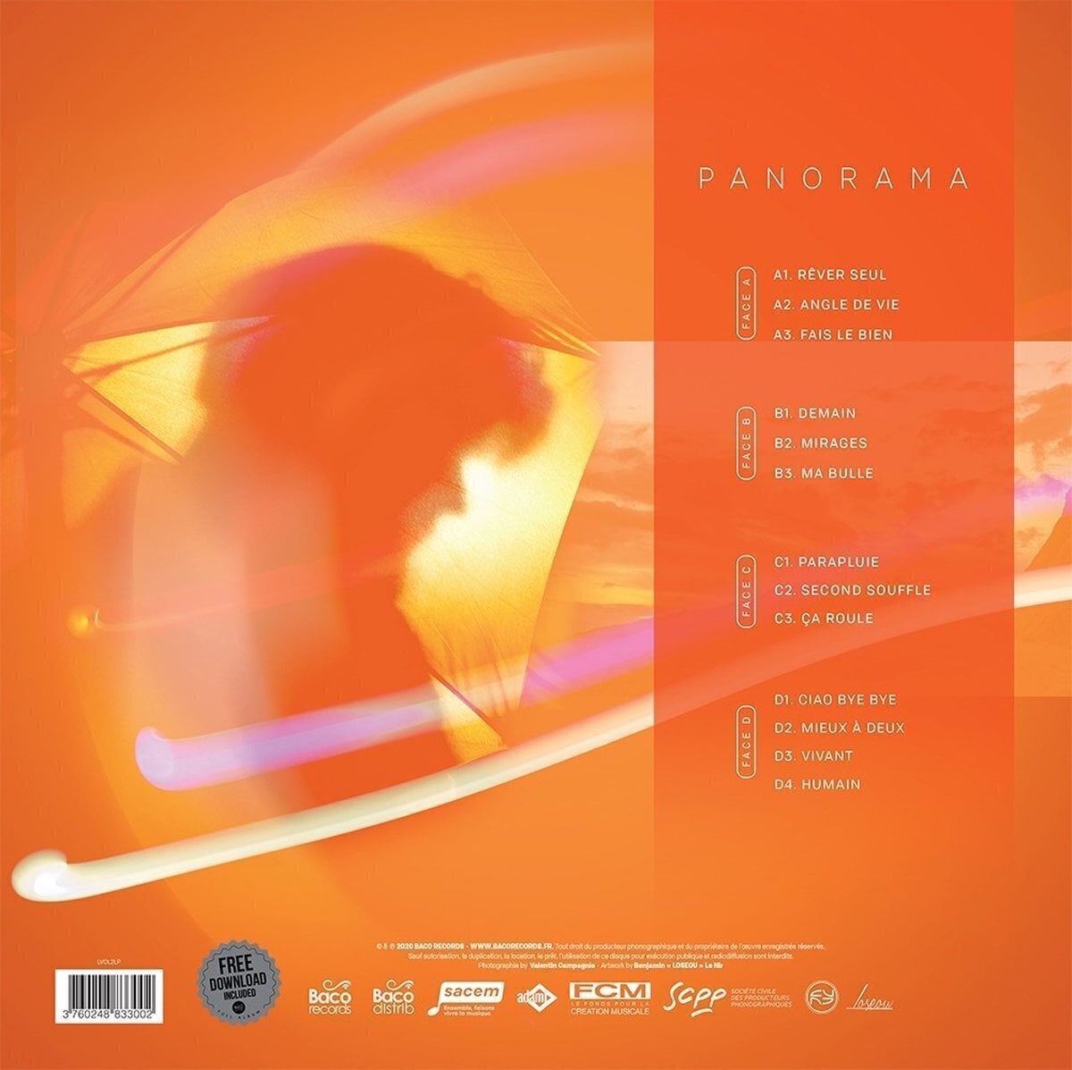 Disque vinyle Volodia - Panorama (2 LP)