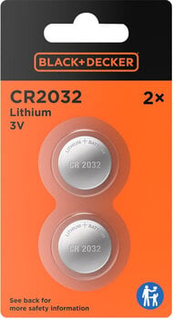 Battery Black+Decker Lithium CR2032 Battery - 1