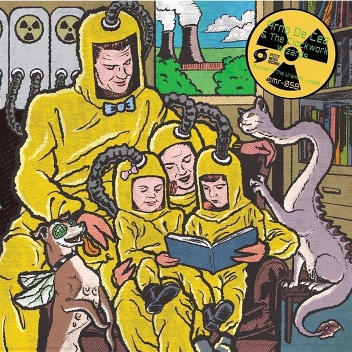 Disque vinyle Arno De Cea & The Clockwork Wizards - Rumble In The Uranium Jungle (LP)