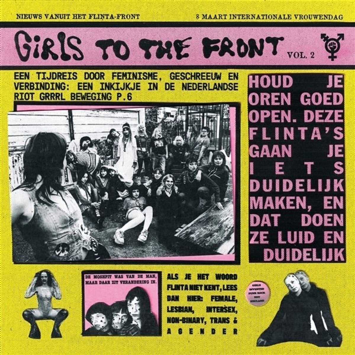 Disque vinyle Various Artists & A - Girls to the Front Vol.2 (LP)