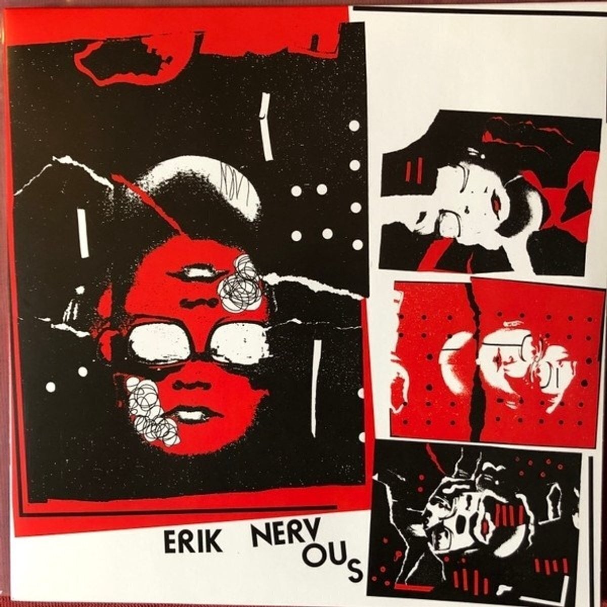 Vinylskiva Erik Nervous - Bugs!! (LP)