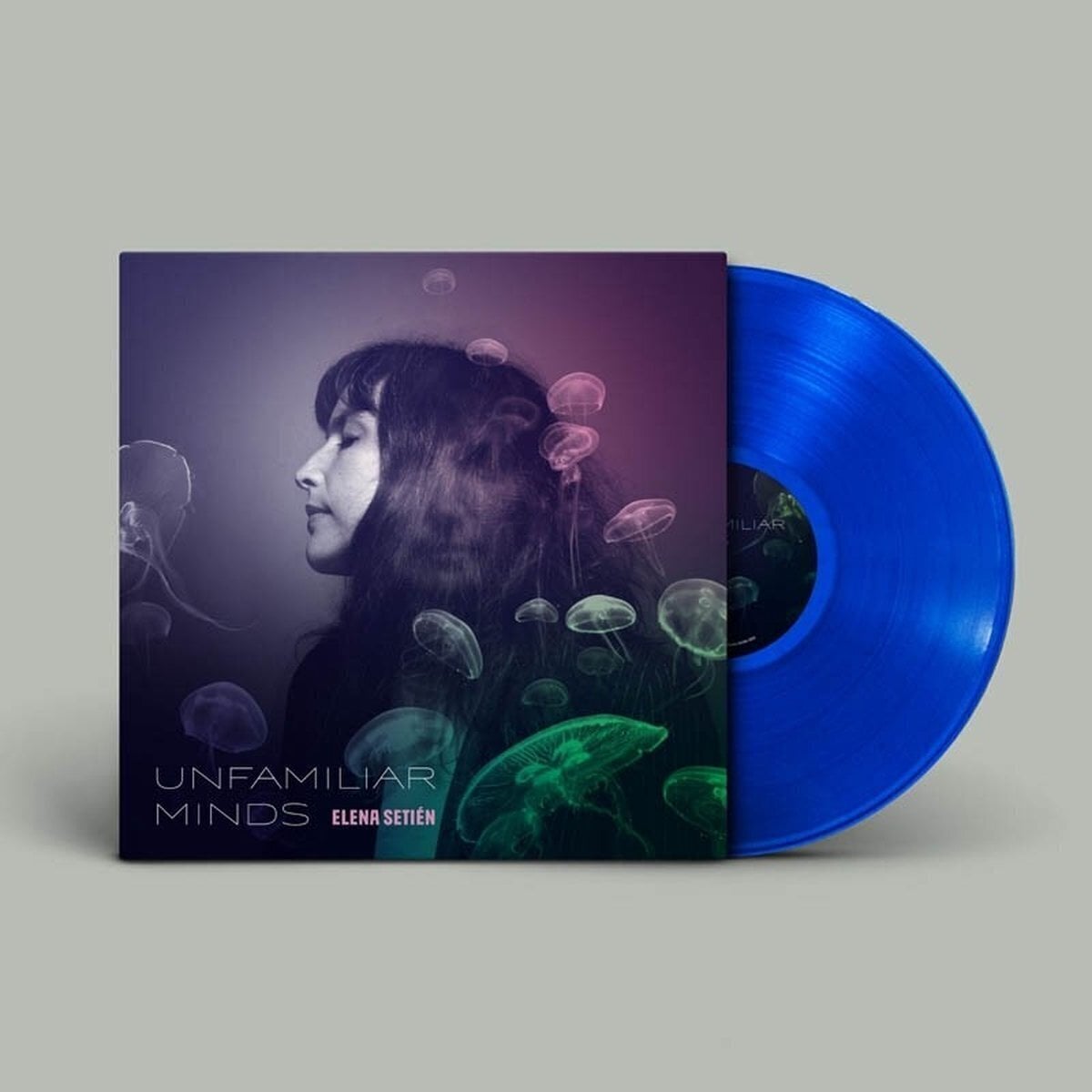 Vinylskiva Elena Setién - Unfamiliar Minds (Limited Edition) (Translucent Blue Indie Exclusive Coloured) (LP)
