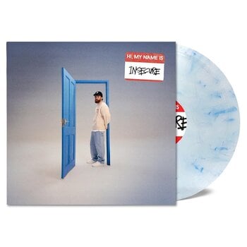 Disque vinyle Sam Tompkins - Hi, My Name Is Insecure (Blue /White Coloured) (LP) - 1