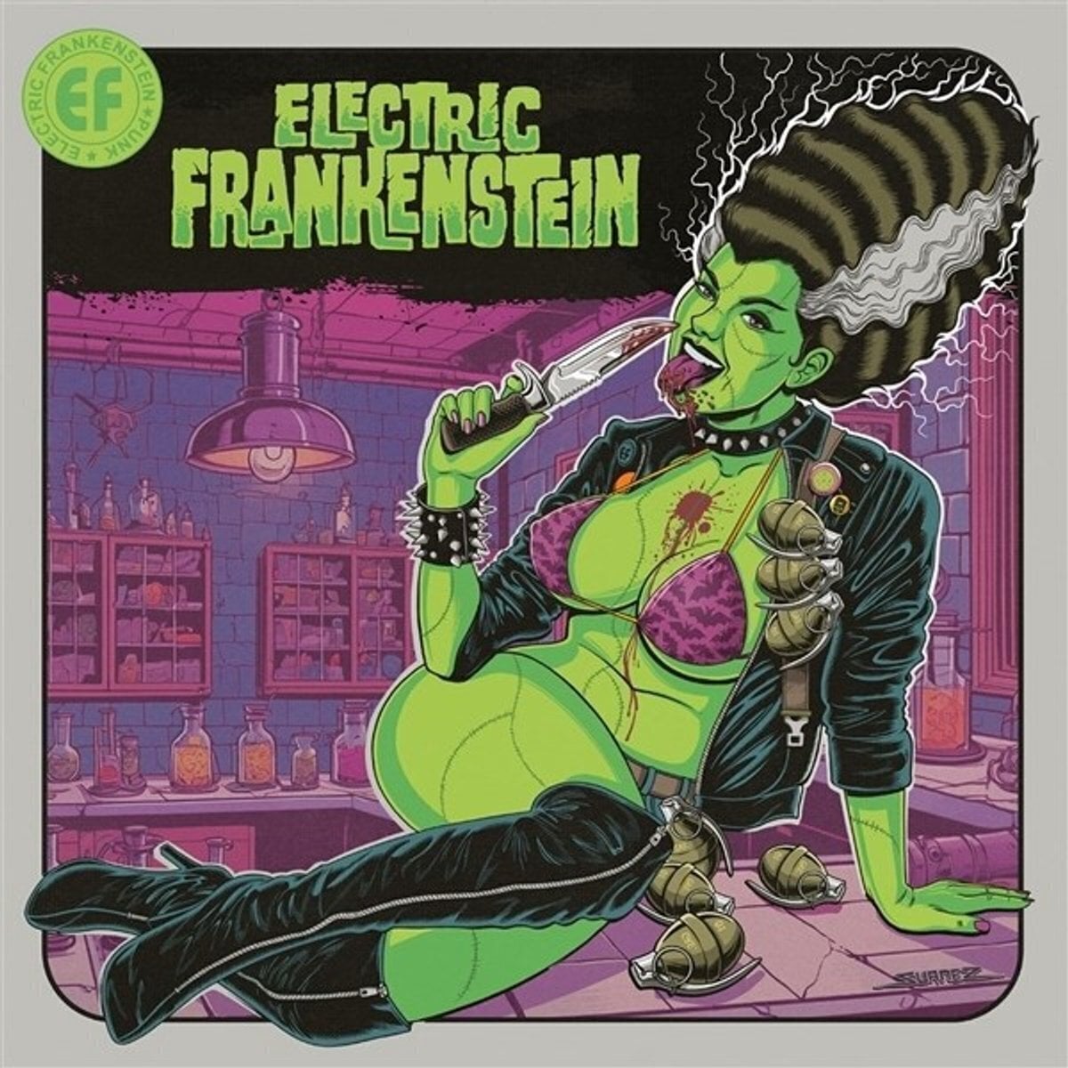Hanglemez Electric Frankenstein - Spittin' Blood (LP)