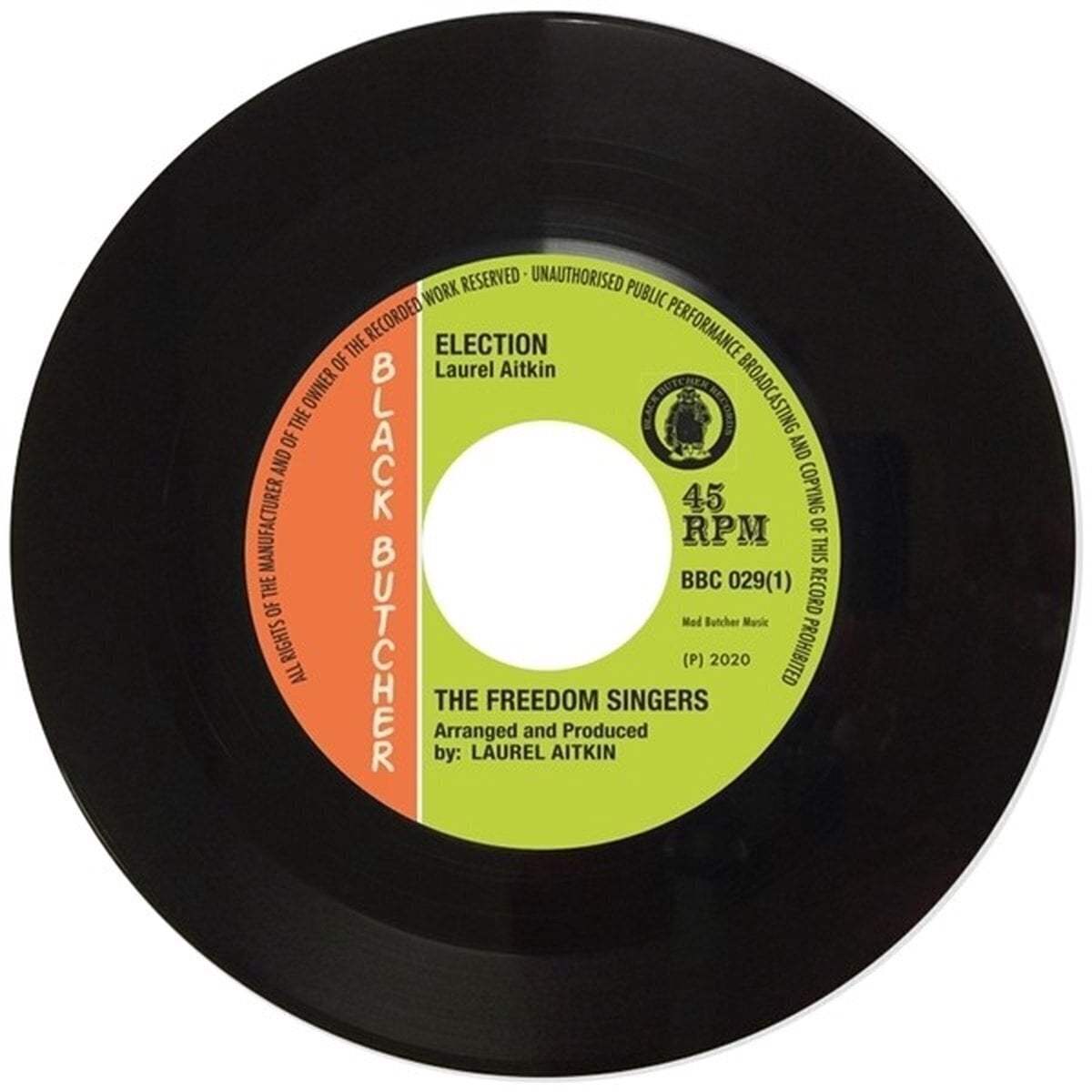 Hanglemez The Freedom Singers & Flece & The Live Shocks - Election / Tomorrow's World (LP)