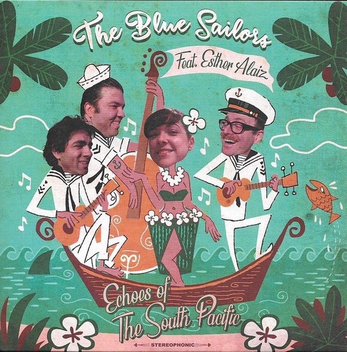 Schallplatte The Blue Sailors & Esther Alaiz - Echoes Of The South Pacific (EP)