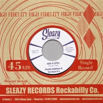 Disque vinyle Charlie Hightone & The Rock It's - Bop-A-Little / Instant Love (LP) - 1